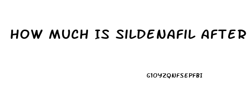 How Much Is Sildenafil After Insurance