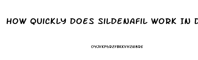How Quickly Does Sildenafil Work In Dogs
