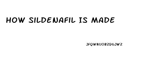 How Sildenafil Is Made