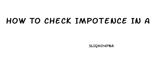 How To Check Impotence In Astrology