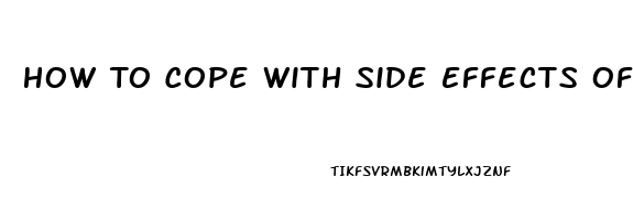 How To Cope With Side Effects Of Sildenafil