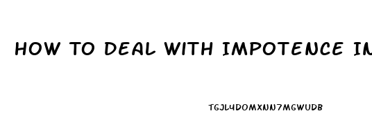 How To Deal With Impotence In Partner