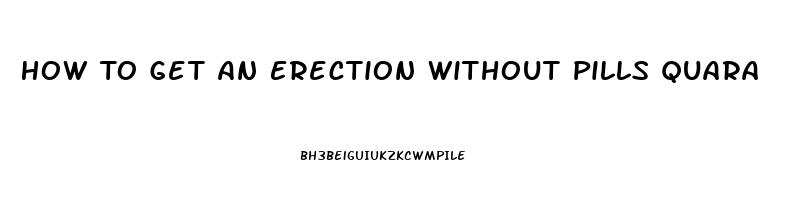 How To Get An Erection Without Pills Quara