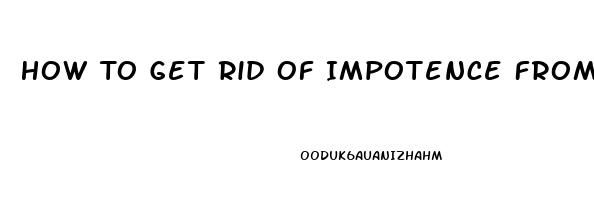 How To Get Rid Of Impotence From Invega Sustenna