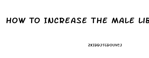 How To Increase The Male Libido Naturally