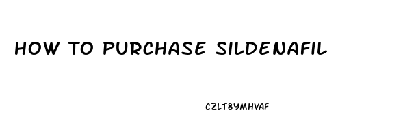 How To Purchase Sildenafil