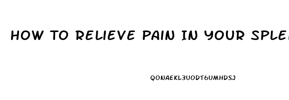 How To Relieve Pain In Your Splenius Capitis