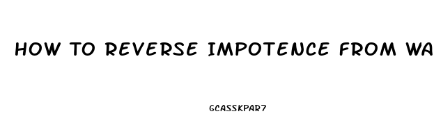 How To Reverse Impotence From Water Pills