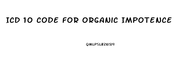Icd 10 Code For Organic Impotence
