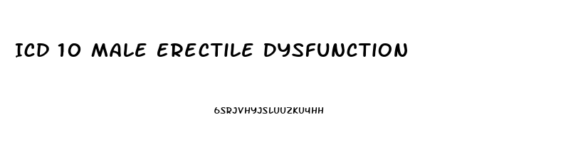 Icd 10 Male Erectile Dysfunction