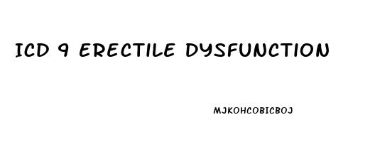 Icd 9 Erectile Dysfunction