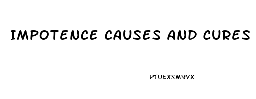 Impotence Causes And Cures