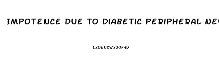 Impotence Due To Diabetic Peripheral Neuropathy Icd 10