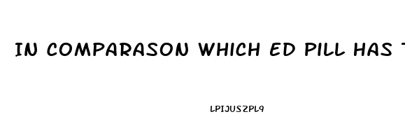 In Comparason Which Ed Pill Has The Longest Effects Viagra Or Cialis