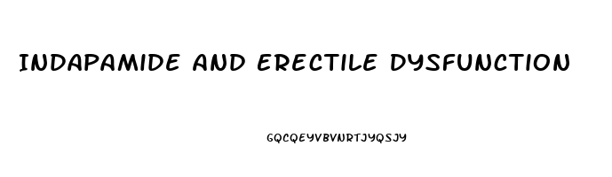 Indapamide And Erectile Dysfunction