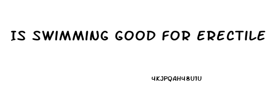 Is Swimming Good For Erectile Dysfunction