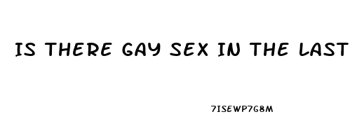 Is There Gay Sex In The Last Of Us