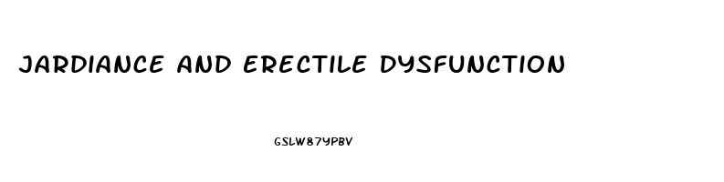 Jardiance And Erectile Dysfunction