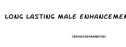 Long Lasting Male Enhancement Pills