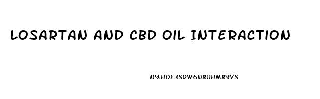Losartan And Cbd Oil Interaction