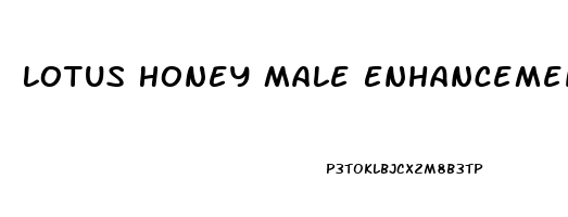 Lotus Honey Male Enhancement