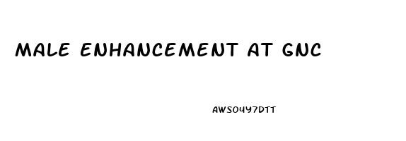 Male Enhancement At Gnc