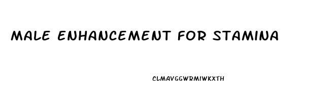 Male Enhancement For Stamina