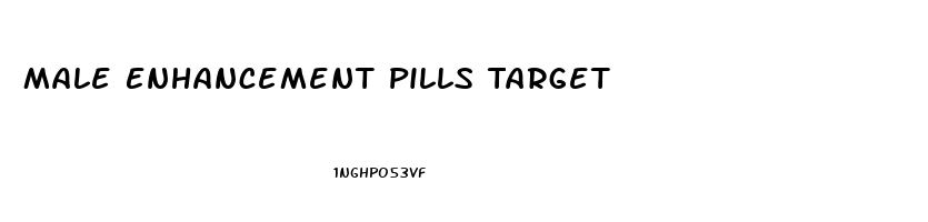 Male Enhancement Pills Target