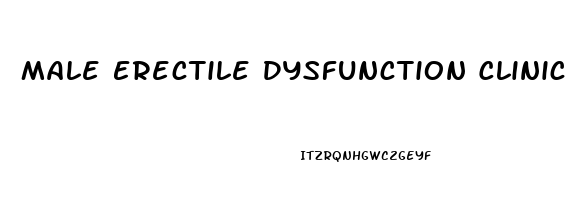 Male Erectile Dysfunction Clinic