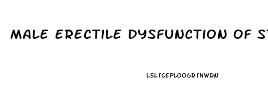 Male Erectile Dysfunction Of St Louis