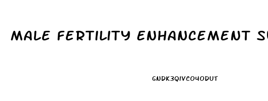 Male Fertility Enhancement Supplement