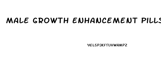 Male Growth Enhancement Pills