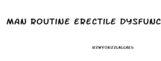 Man Routine Erectile Dysfunction Exercises Pictures