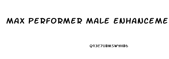 Max Performer Male Enhancement