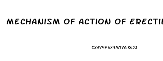 Mechanism Of Action Of Erectile Dysfunction Drugs