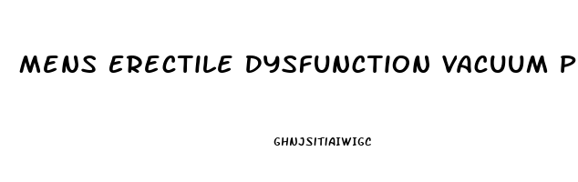 Mens Erectile Dysfunction Vacuum Pump