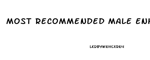 Most Recommended Male Enhancement