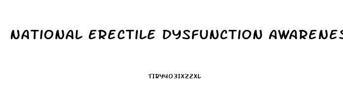 National Erectile Dysfunction Awareness T Shirt