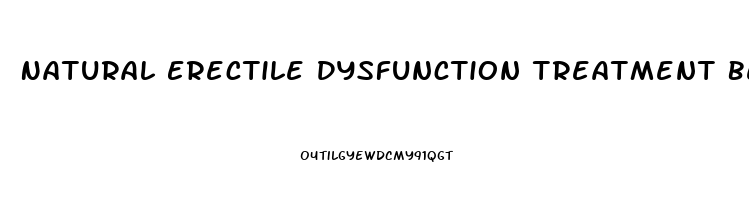 Natural Erectile Dysfunction Treatment Bellingham