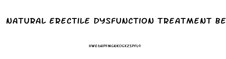 Natural Erectile Dysfunction Treatment Bellingham