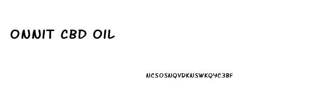 Onnit Cbd Oil