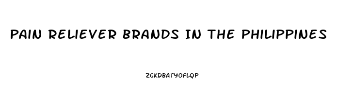 Pain Reliever Brands In The Philippines