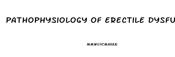 Pathophysiology Of Erectile Dysfunction