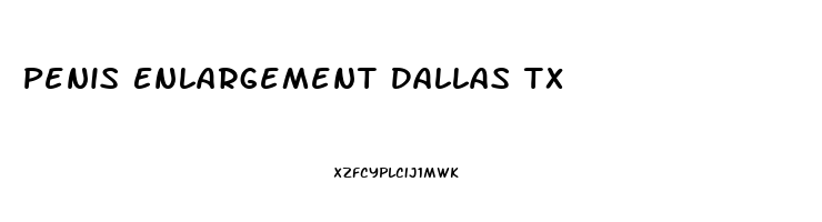 Penis Enlargement Dallas Tx