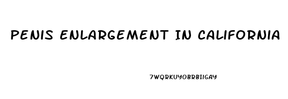 Penis Enlargement In California