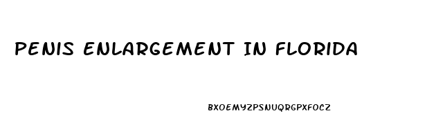 Penis Enlargement In Florida