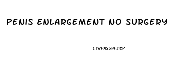 Penis Enlargement No Surgery