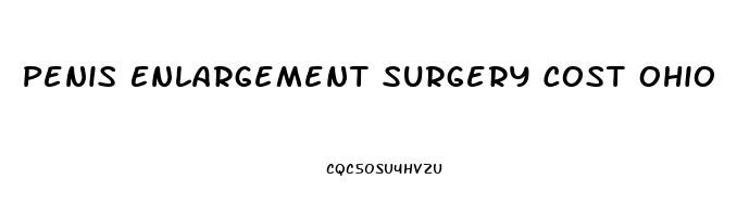 Penis Enlargement Surgery Cost Ohio
