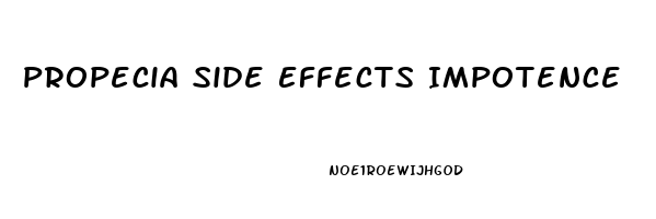 Propecia Side Effects Impotence