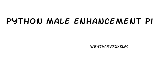 Python Male Enhancement Pills